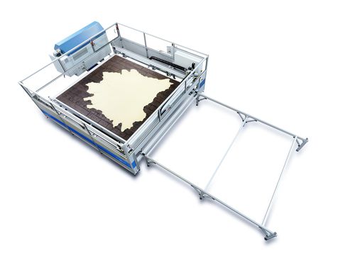Máquina de corte para cuero - cut expert ecojet - Expert Systemtechnik GmbH - con chorro de agua sin adición de abrasivo / de paneles / CNC