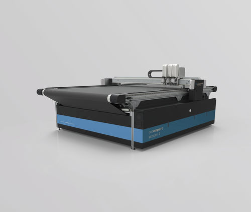 Máquina de corte de cuchilla - cut expert ecocam 2 - Expert Systemtechnik GmbH - para caucho / para espuma / para PVC