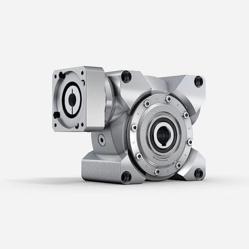 Servorreductor de tornillo sin fin - NVH series - WITTENSTEIN SE - angular / con eje macizo / 50 - 100 Nm