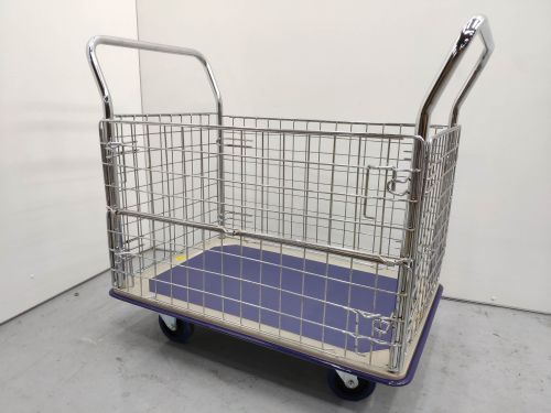 Carro de transporte - 6019-MD - Novodinámica S.L.U. - de hilo metálico / con plataforma con rejilla / multifuncional
