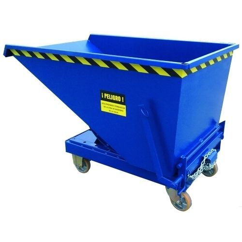 Volquete basculante de metal - 120 series - Novodinámica S.L.U. - para carretilla elevadora / con ruedas