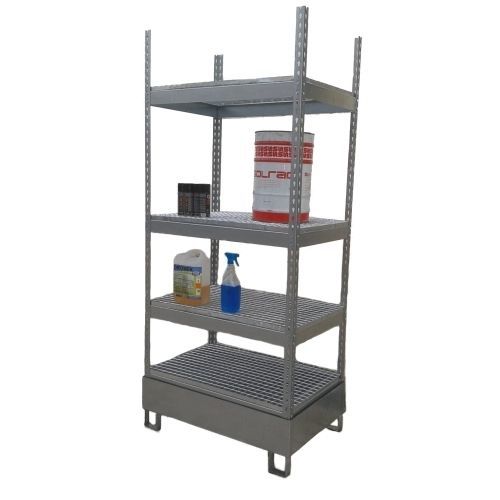 Sistema de estanterías para depósito de almacenamiento - 11020 - Novodinámica S.L.U. - con tablas / dinámico / para carga mediana