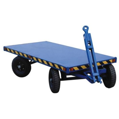 Remolque plataforma - 6055 - Novodinámica S.L.U. - para equipamiento industrial / de 2 ejes / de acoplamiento