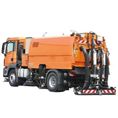 Barredora aspiradora montada en camión - VIAJET 6 - FAUN Umwelttechnik GmbH & Co. KG - gasolina