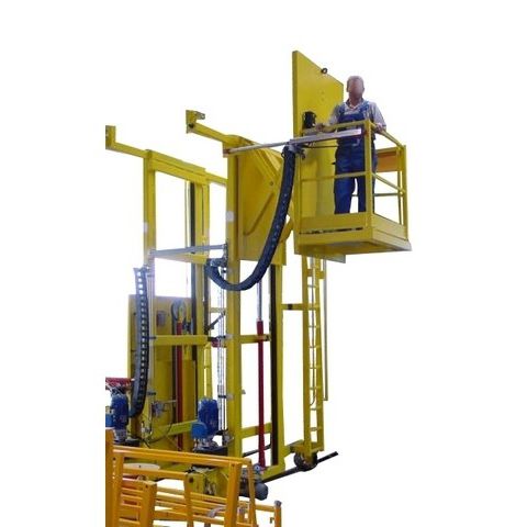 Plataforma sobre mástil de un mástil - 20.01080	  - Büter Hebetechnik GmbH