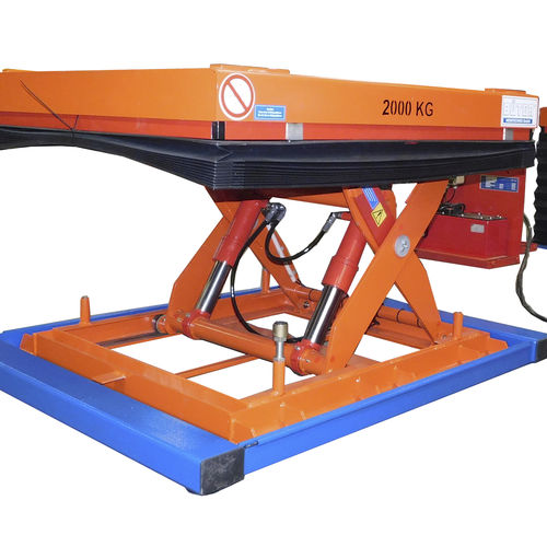 Mesa elevadora de tijera - Büter Hebetechnik GmbH - eléctrica / mecánica / móvil
