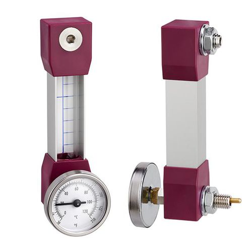 Indicador de nivel de líquidos - LV/TS  - Fratelli Giacomello - visual / para depósito / con sensor de temperatura
