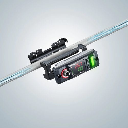 Sensor de caudal por ultrasonidos - FD-Q series - KEYENCE - volumétrico / para agua / para aceite