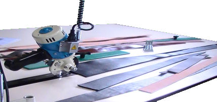 Máquina de corte de cuchilla - SODIFA ESCA - para textiles / CNC