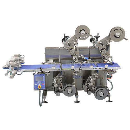 Etiquetadora automática - MCP 600T 4C - MARCOPACK - para botellas / para embalajes / para productos químicos