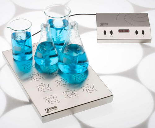 Agitador de laboratorio magnético - MIXdrive 15 - 2mag AG - digital / para vasos de precipitados / para aplicaciones médicas