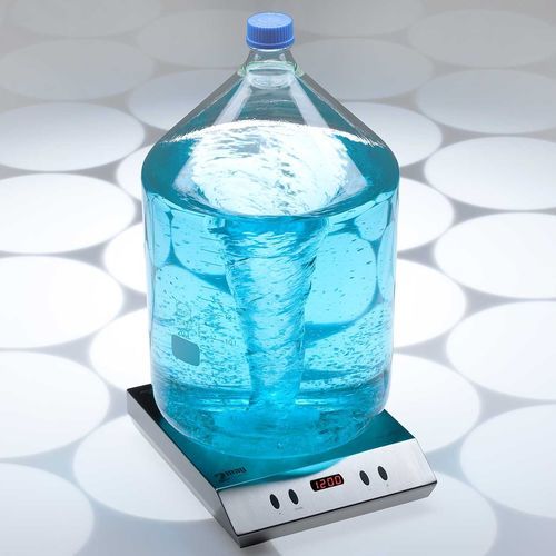 Agitador de laboratorio magnético - maxMIX - 2mag AG - digital / para vasos de precipitados / para de productos muy viscosos