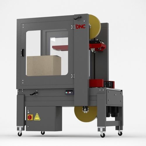 Precintadora de cajas de cartón de doble solapa - 25 series - DNC - cinta adhesiva / automática / semiautomática