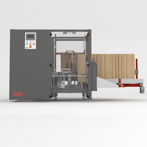 Formadora de cajas automática - BATEC - DNC - cinta adhesiva / cola hot-melt / neumática