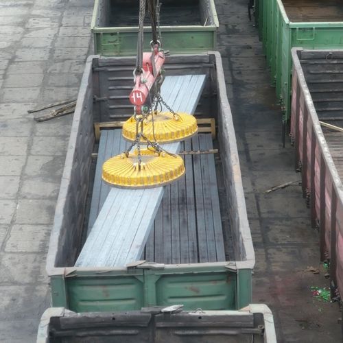 Electroimán de elevación con conmutación eléctrica - ADR 15 - AdobA GmbH - de manipulación / circular