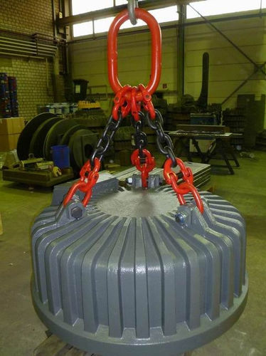 Electroimán de elevación para manipulación de chatarra - AHR 14 - AdobA GmbH - circular