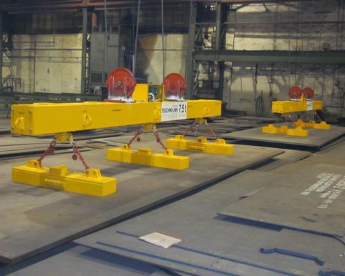 Balancín de elevación para placas - AdobA GmbH - electromagnético / rotativo