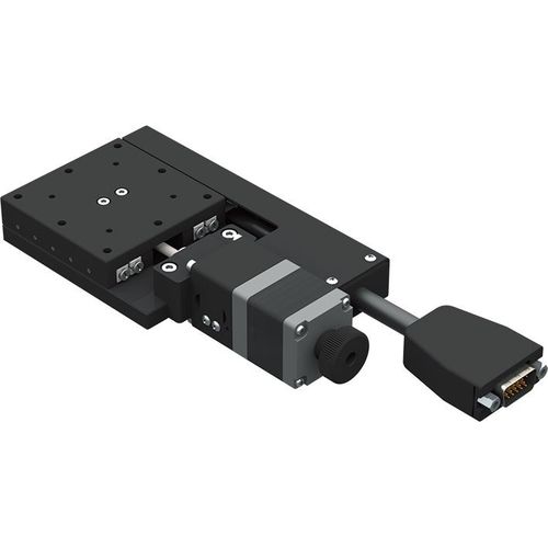 Platina de posicionamiento lineal - AXL series  - GMT Europe GmbH - motorizada / de un eje / de precisión