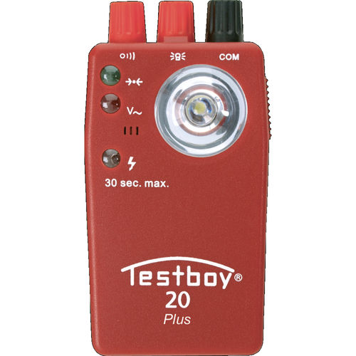 Comprobador de continuidad - TESTBOY 20 Plus - Testboy - de cableado / portátil / sin contacto