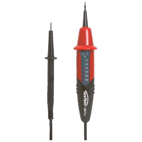 Comprobador de tensión - TESTBOY 40 PLUS - Testboy - de instalación eléctrica / para aplicaciones automovilísticas / portátil