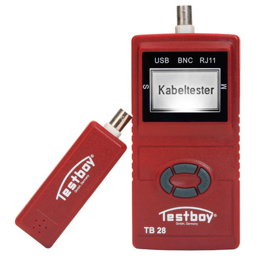 Comprobador de red - TESTBOY 28 - Testboy - de cables / multifunción / portátil