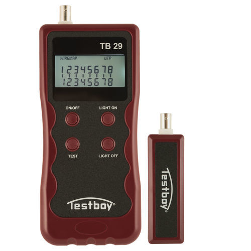 Comprobador de red - TESTBOY 29 - Testboy - de cableado / portátil / digital