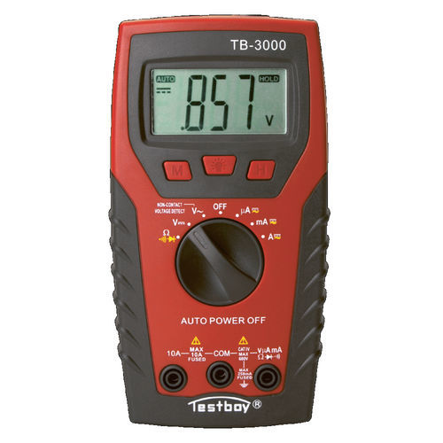 Multímetro digital - TESTBOY 3000 - Testboy - portátil / 600 V / 10 A