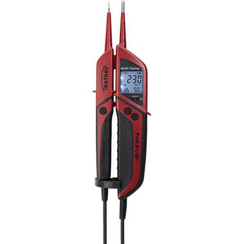 Comprobador de tensión - TESTBOY PROFI III LCD - Testboy - para vehículo eléctrico / para módulo fotovoltaico / de mano