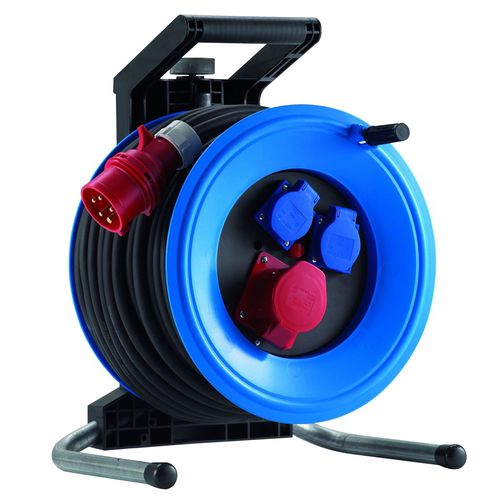 Enrollador de cable (corriente trifásica) - Plus 320 series - HEDI GmbH - manual / transportable / de plástico