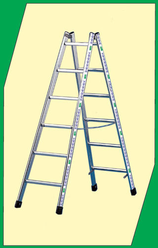 Escalera de tijera de acero - 1.51 - 2.06 m | Baytec 930 series - Mauderer Alutechnik
