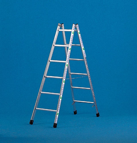 Escalera de tijera de acero - 1.51 - 4.58 m | Bavaria 930/630 series - Mauderer Alutechnik