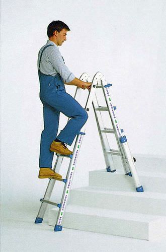 Escalera de aluminio - Bavaria 985 series - Mauderer Alutechnik - móvil