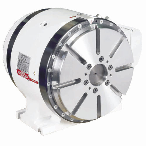 Mesa rotativa de accionamiento directo - UDDR-T 200-100  - UCAM - eléctrica / horizontal / de gran velocidad