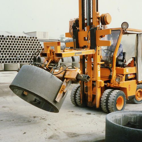 Pinza hidráulica para carretilla elevadora - AG series - Probst GmbH - de elementos de inspección