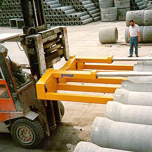Horquilla múltiple para carretilla elevadora - MFD series - Probst GmbH - para hormigón / para canalizaciones