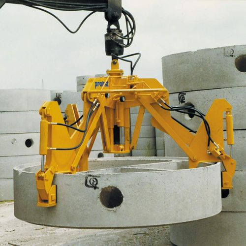 Pinza hidráulica para carretilla elevadora - RKG series - Probst GmbH - de elementos de inspección