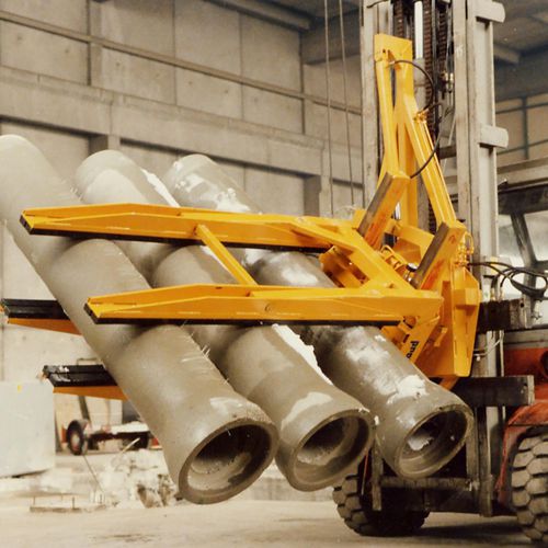 Pinza de elevación y volteo para la reparación de canalizaciones de hormigón - WG-R - Probst GmbH - horizontal