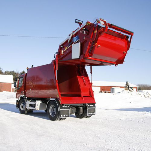 Camión de basura carga multicompartimento - K-2K series - NTM - NÄRPES TRÄ & METALL