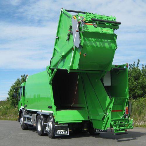 Camión de basura carga multicompartimento - KG-2B - NTM - NÄRPES TRÄ & METALL
