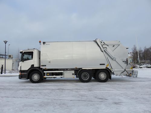 Camión de basura carga multicompartimento - KGH-2B - NTM - NÄRPES TRÄ & METALL