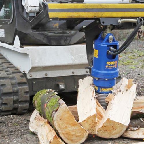 Aserradora de troncos vertical - Auger Torque Europe Ltd.