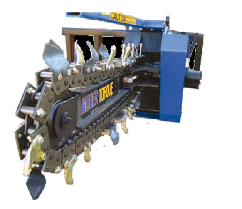 Zanjadora con cadena - MT900 - Auger Torque Europe Ltd. - para excavadora / para minicargadora compacta