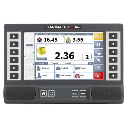 Sistema de pesaje embarcada - Loadmaster α100 - RDS Technology Ltd.