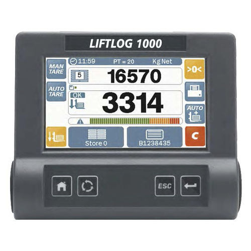 Sistema de pesaje - Liftlog 1000 - RDS Technology Ltd.