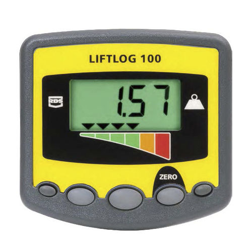 Indicador de pesaje visualizador LCD - Liftlog 100 - RDS Technology Ltd. - IP67 / para carretilla elevadora