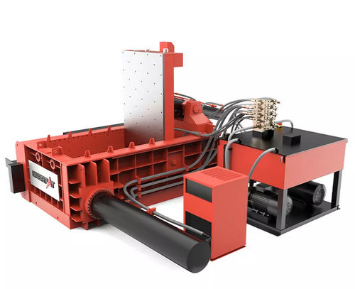 Prensa de balas para chatarra - AMB-L2520-315T - ENERPAT AMERICA - de latas / para productos a granel / horizontal