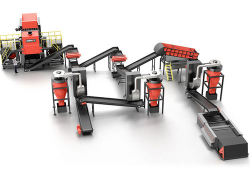 Molino de desechos - MSE-H series  - ENERPAT AMERICA - para metales / de martillos / horizontal