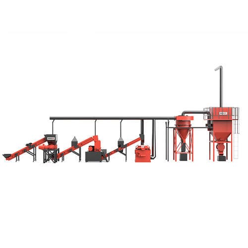 Unidad para reciclado de metales - ERS series - ENERPAT AMERICA - separación de metales / mediante trituración / en línea de proceso
