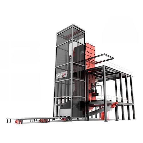 Instalación de reciclado para batería - ENERPAT AMERICA - de baterías de iones de litio / mediante trituración / separación de metales