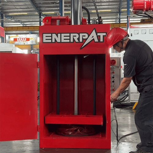 prensa para bidones hidráulica - ENERPAT AMERICA